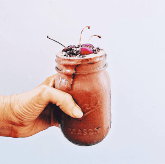 Chocolate Cherry Smoothie