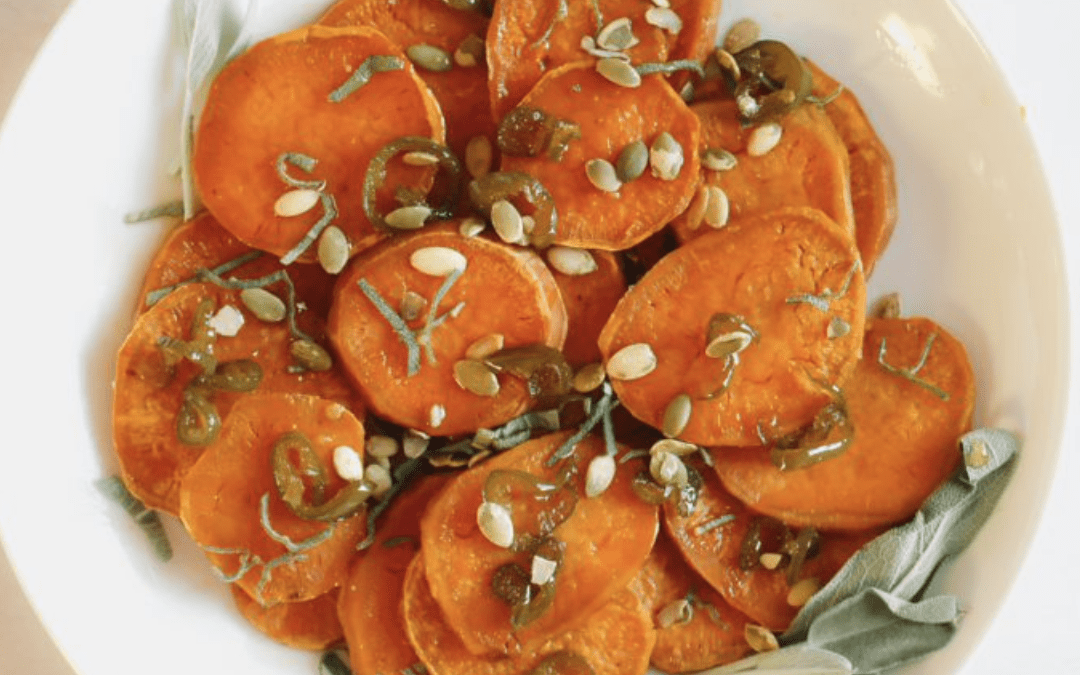 Honey & Jalapeño Sweet Potatoes