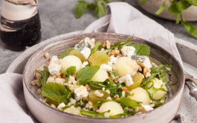 Recipe: Arugula Corn Pear Salad
