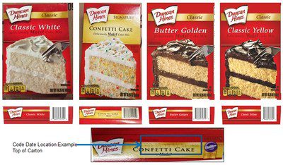 Duncan Hines Recalls Cake Mixes For Potential Samonella