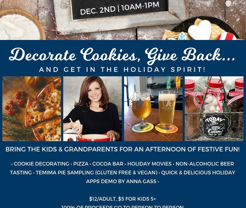 Decorate Cookies, Give Back & Get In The Holiday Spirit