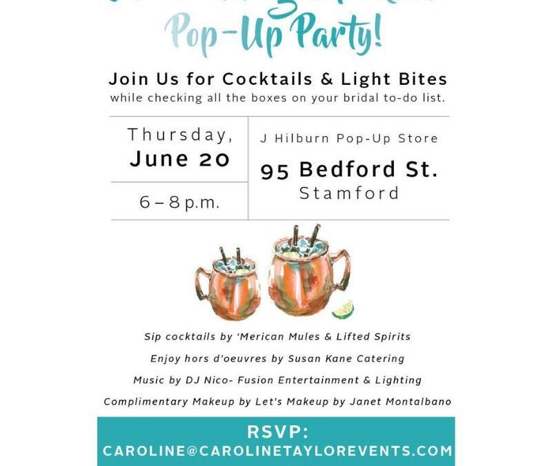 A Wedding Checklist Pop-Up Party!