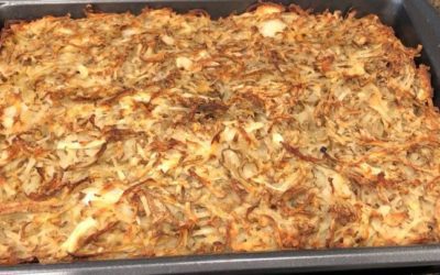 Recipe: Hunter’s Famous Potato Kugel!
