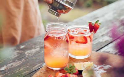 Recipe: Strawberry Fields Cocktail!