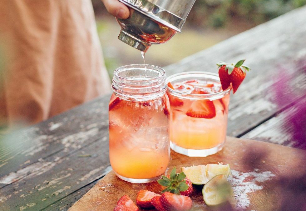 Recipe: Strawberry Fields Cocktail!