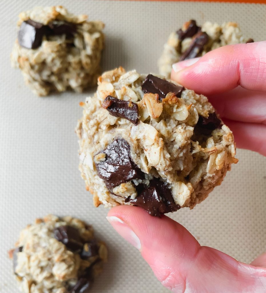 chocolate banana bread cookies healthy