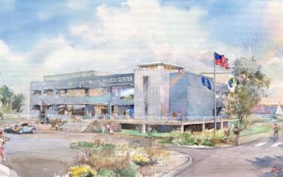 Construction is Underway on SoundWaters Harbor Center in Boccuzzi Park