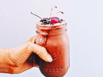 Recipe: Chocolate Cherry Smoothie