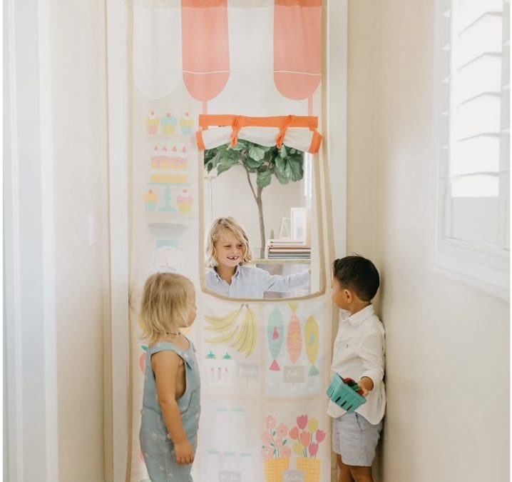 Swinging Doorway Playhouse: A Game-Changing, Mom Created Toy!