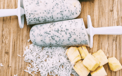 Recipe: Piña Colada Chia Popsicles!