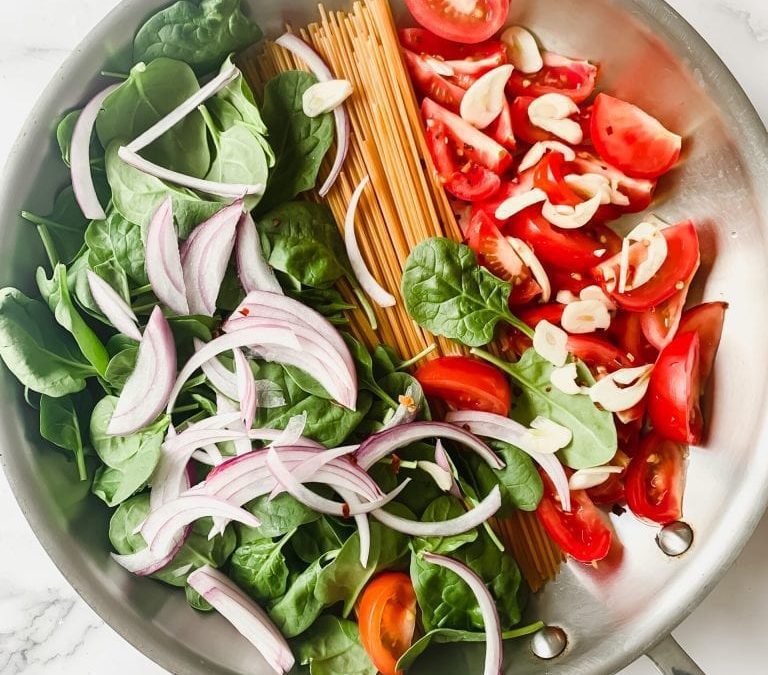 Recipe: One Pan Skillet Spaghetti!
