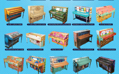 See The Piano Art Project in Stamford Downtown!