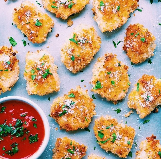 Recipe: Baked Chicken Nuggets!