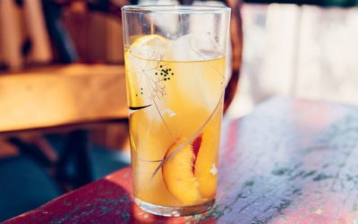Recipe: Grilled Peach & Bourbon Smash!