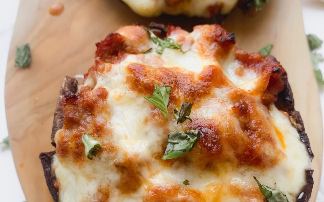 Recipe: Portobello Mushroom Pizza!
