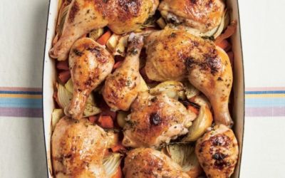 Recipe: Roast Chicken with Thyme & Honey