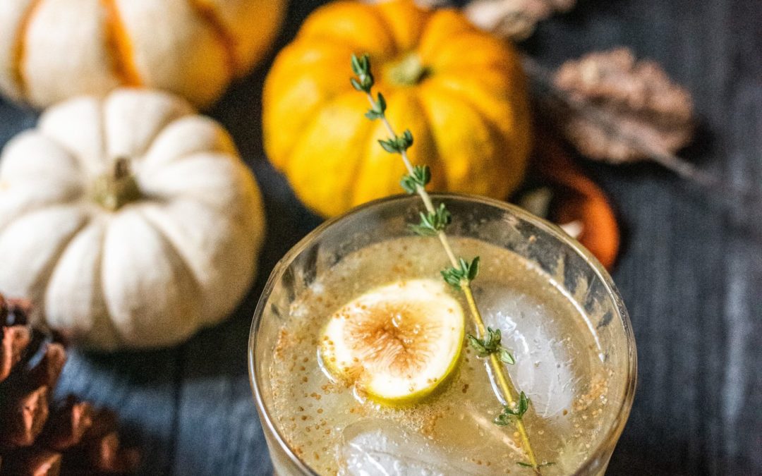 Recipe: Fig Honey Thyme Cocktail