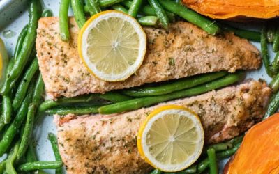 Recipe: Lemon Garlic Parsley Baked Salmon