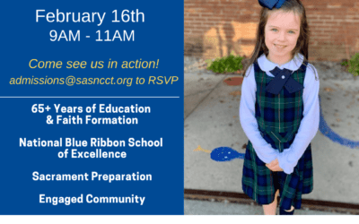 Come & See St. Aloysius Catholic School, Wednesday February 16!