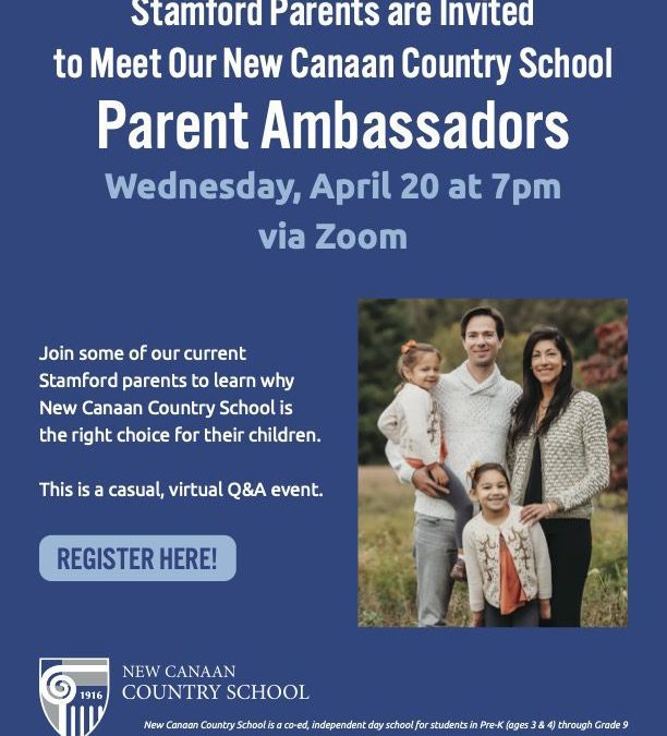 Join New Canaan Country School for a casual, online Q&A!