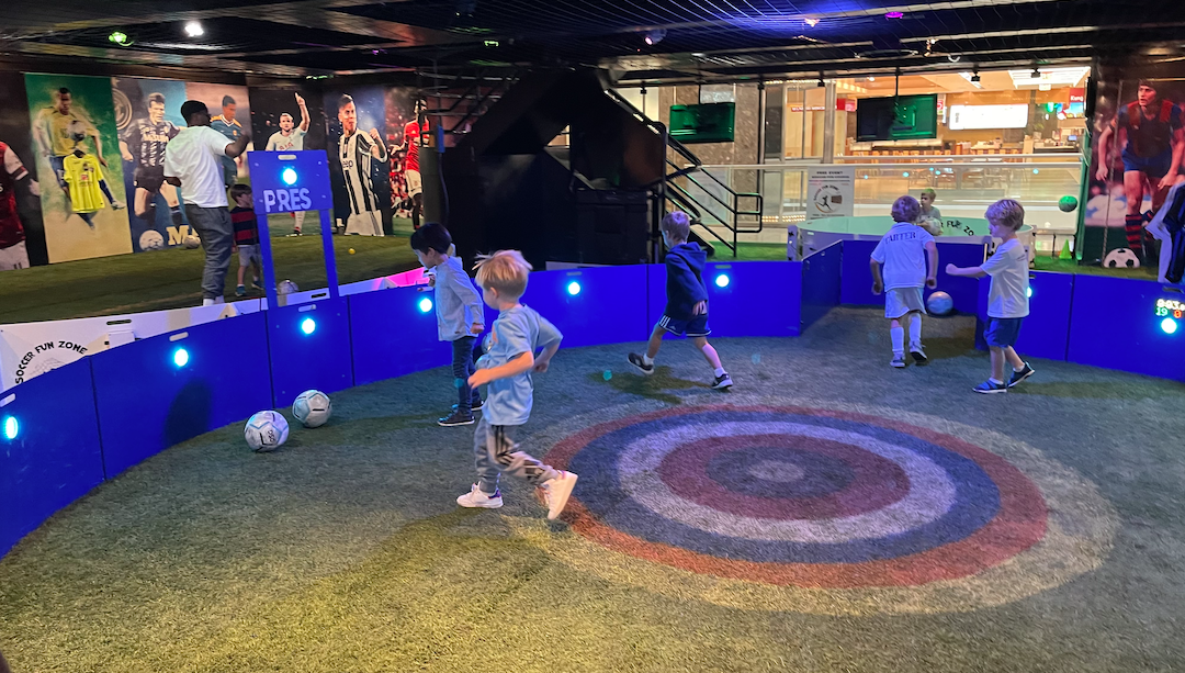 Visit Soccer Fun Zone to Experience the Future of Soccer!