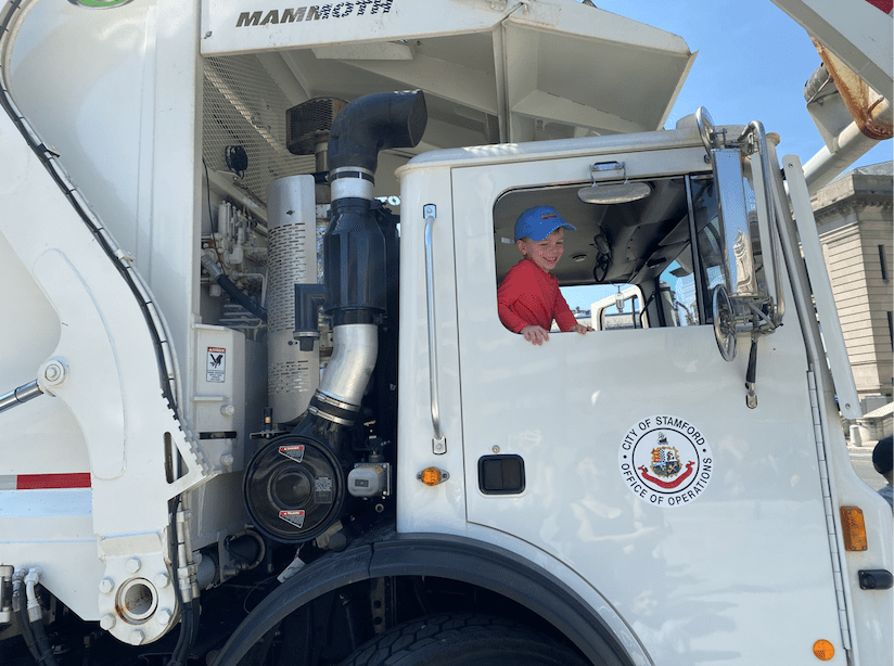 Touch-A-Truck in Stamford Downtown!