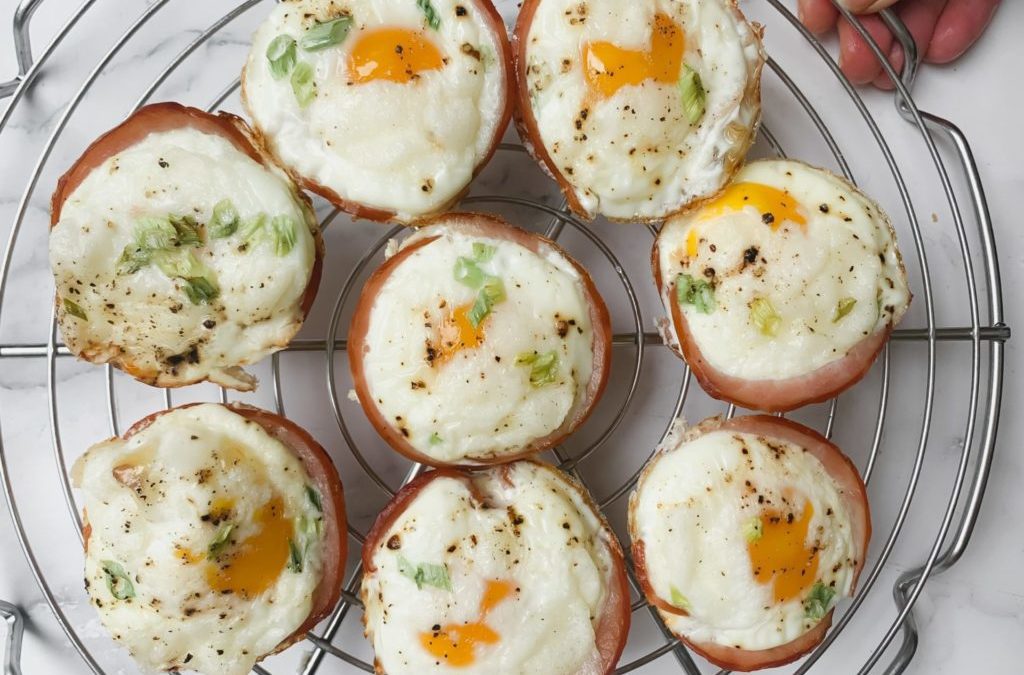 Recipe: Ham & Cheese Egg Cups!