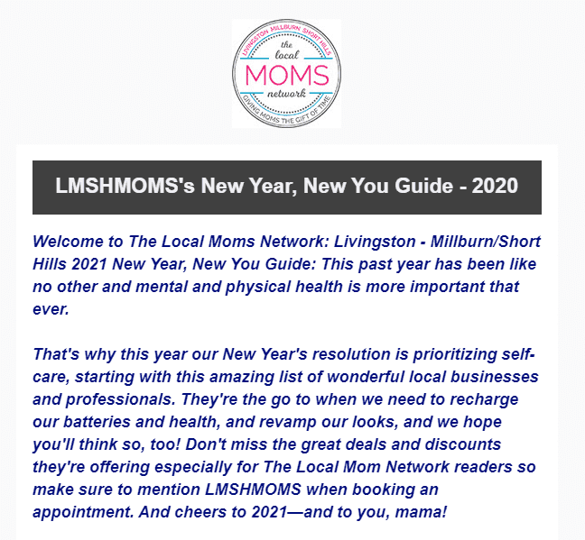 New Year New You Guide 2021