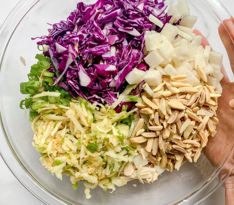 Chicken Salad with Apple + Almonds!
