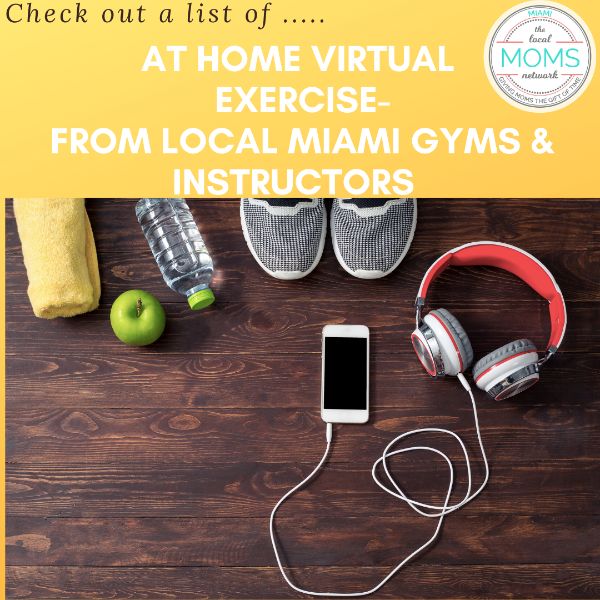 Virtual Exercise from Local Miami Gyms and Instructors