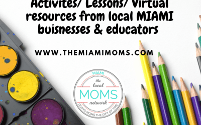 At Home Activities & Lessons for KIDS from Local Miami Businesses