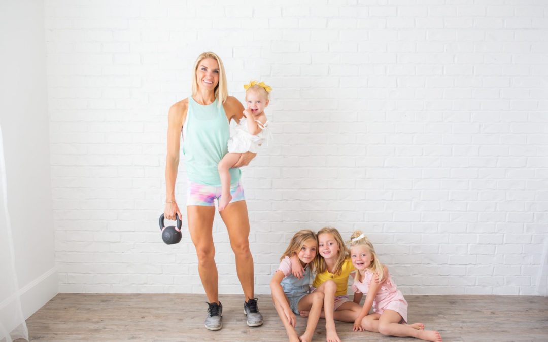 Meet a Mom: Andrea Allen Working Out with Kids!
