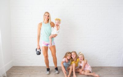 Meet a Mom: Andrea Allen Working Out with Kids!