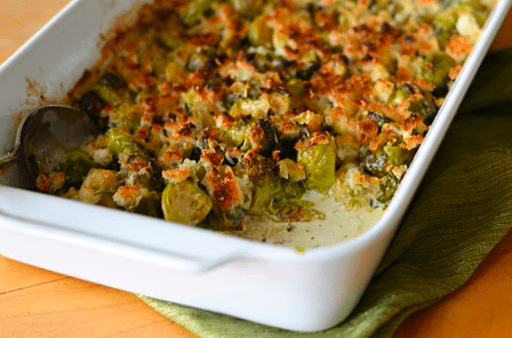 Brussels Sprouts Gratin!