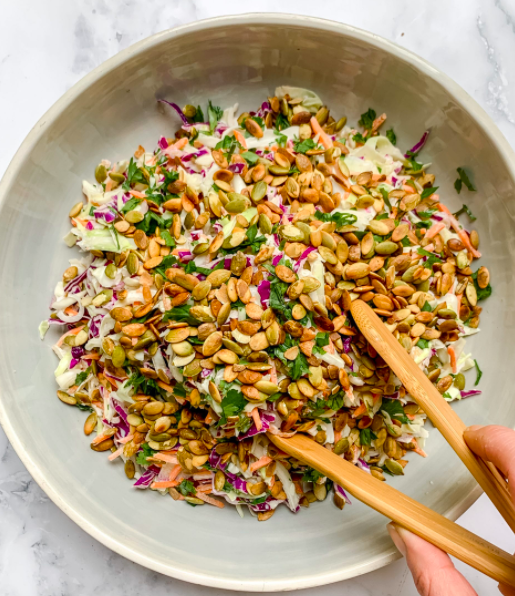 60 Second Coleslaw!