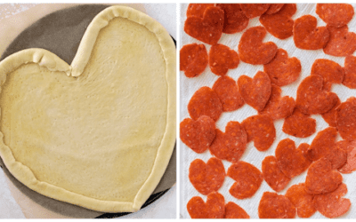 Heart Shaped Pizza
