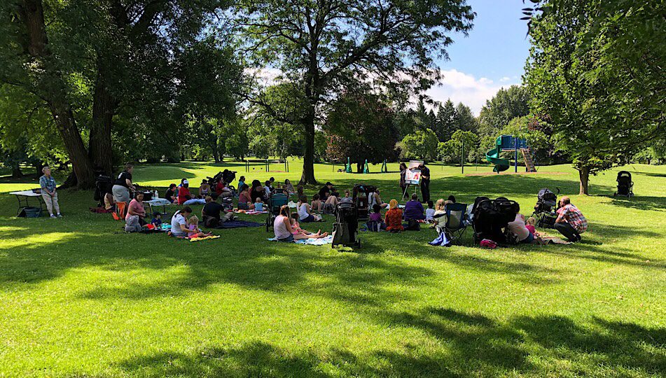 Stories and Art in the Park