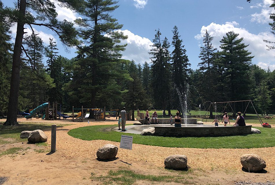 The Splash Pad at Crandall Park