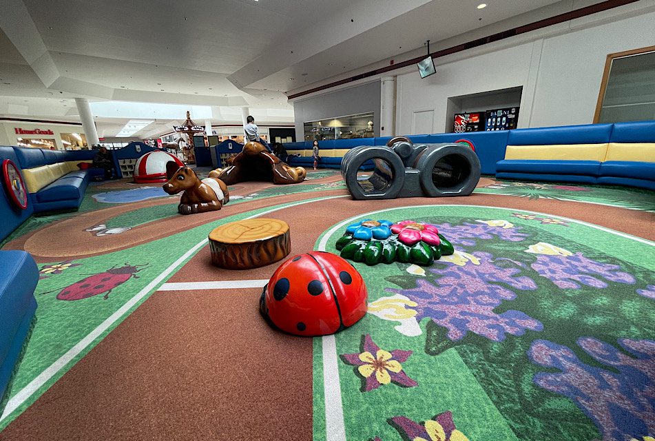 Free Play Area at the Wilton Mall in Saratoga